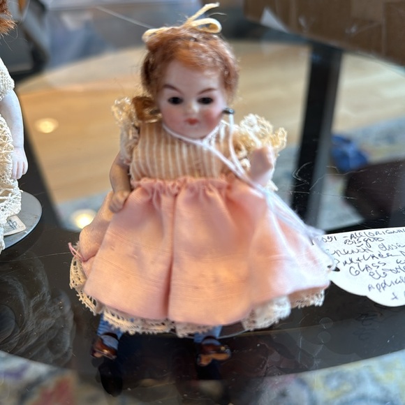 Two German bisque dolls 3.5-5”, great condition - Picture 4 of 5